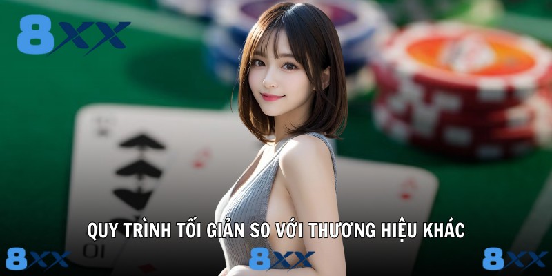 Quy trình tối giản so với thương hiệu khác
